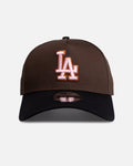 New Era Premium New Era Los Angeles Dodgers 9Forty A-Frame Snapback Walnut