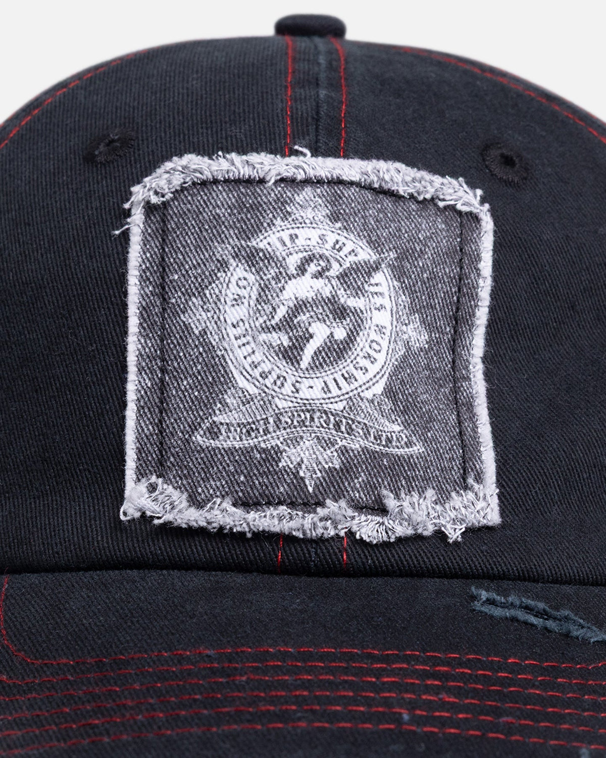 WORSHIP Worship Restraint 6 Panel Strapback Black