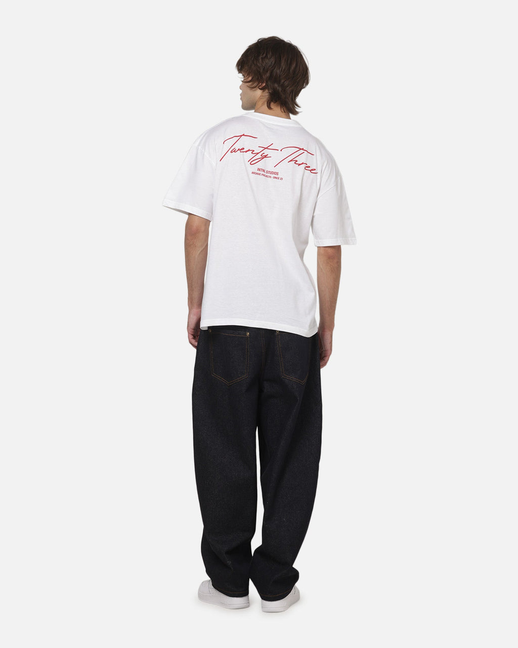 XXIII Official XXIII Script T-Shirt White/Red