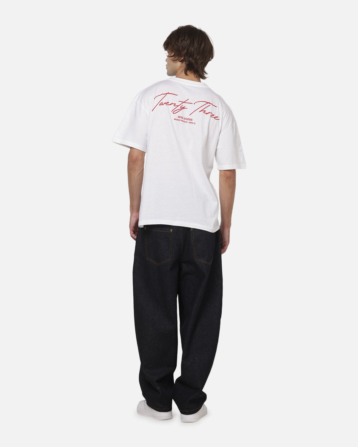 XXIII Official XXIII Script T-Shirt White/Red