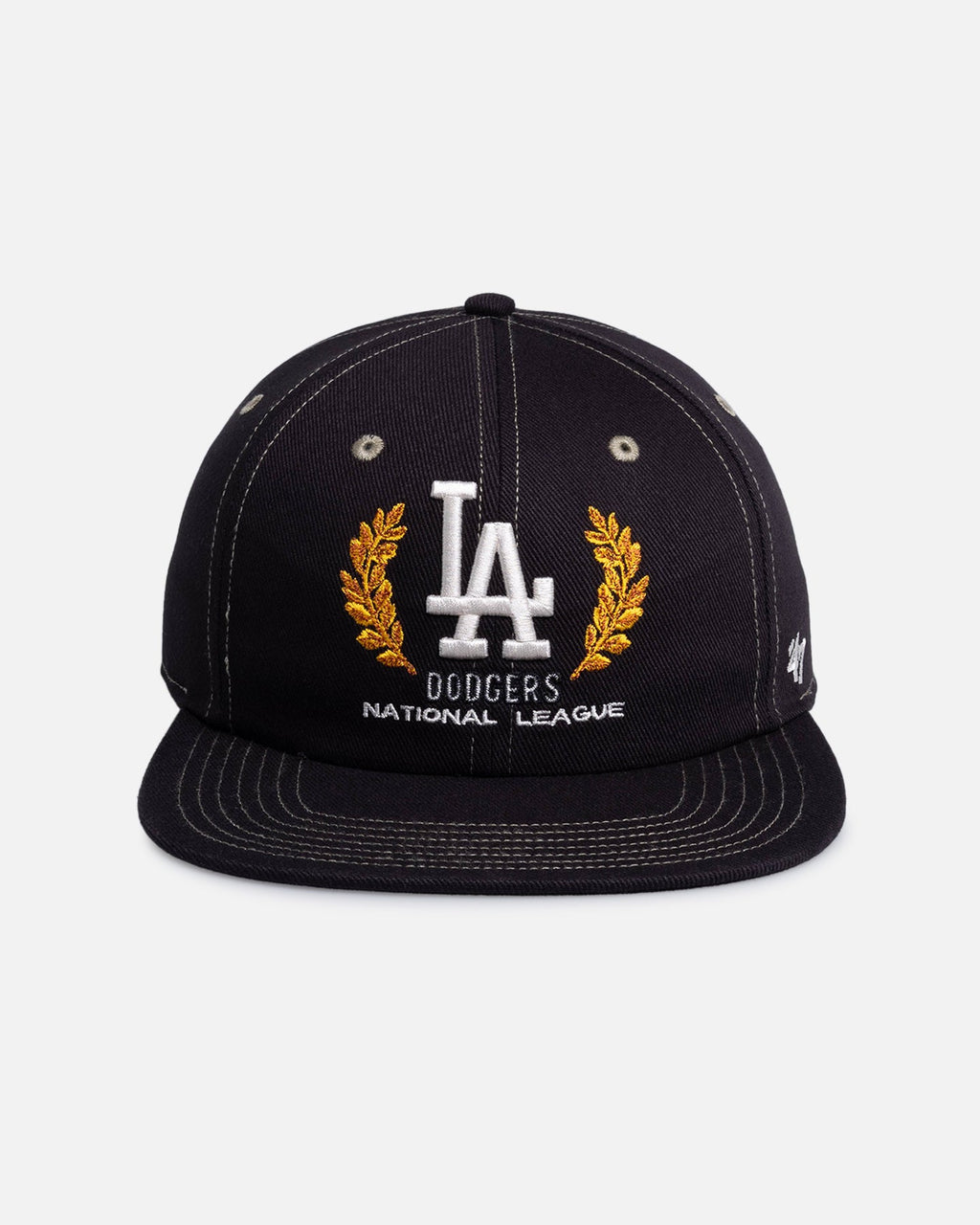47 Brand 47 Brand Los Angeles Dodgers 'Keep Sake' '47 Captain Snapback Black