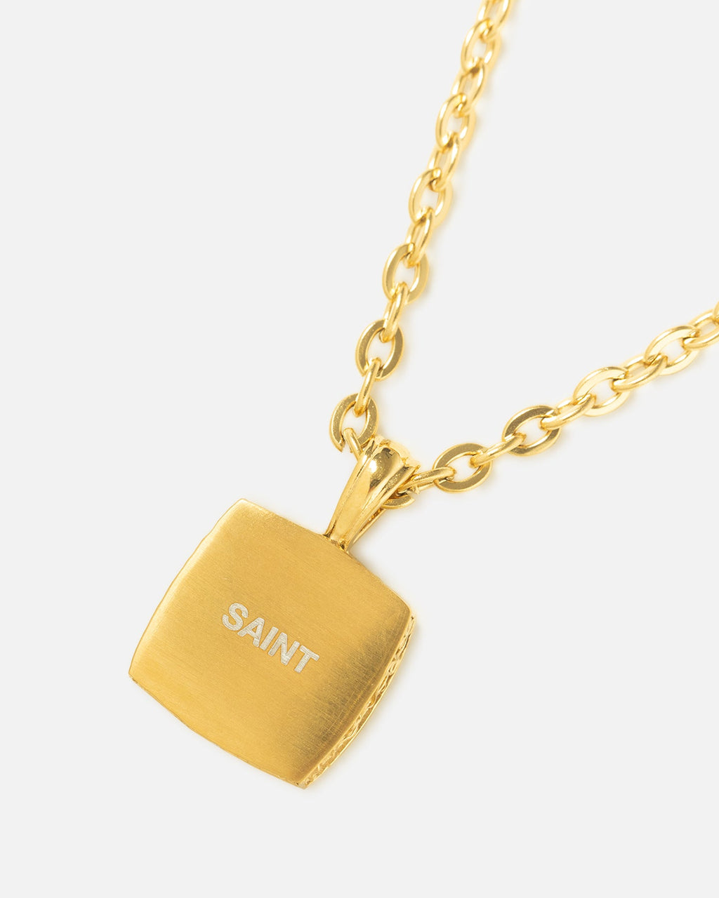 SAINT MORTA Official Saint Morta Malachite Pendant Chain Gold