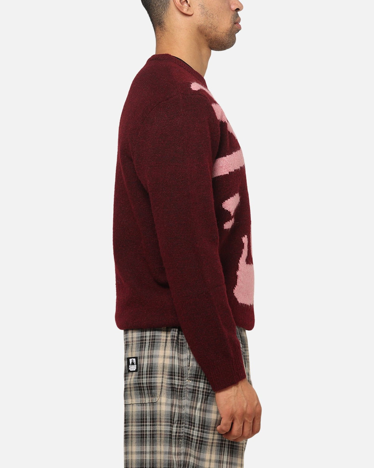 X-LARGE X-Large Gorilla Knit Sweater Plum