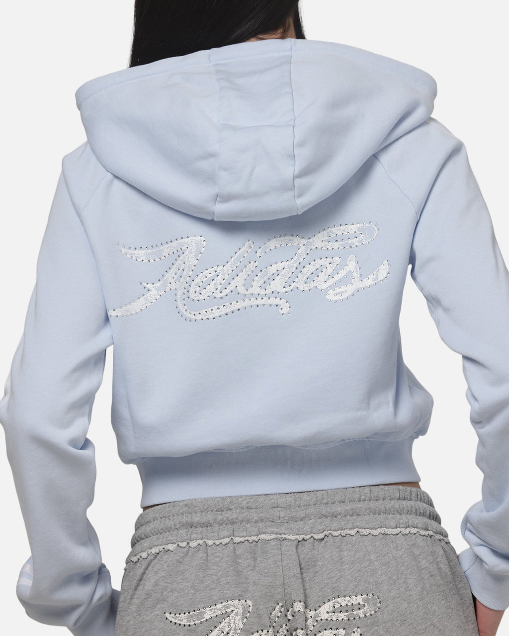 ADIDAS GFX Zip Track Top Sky