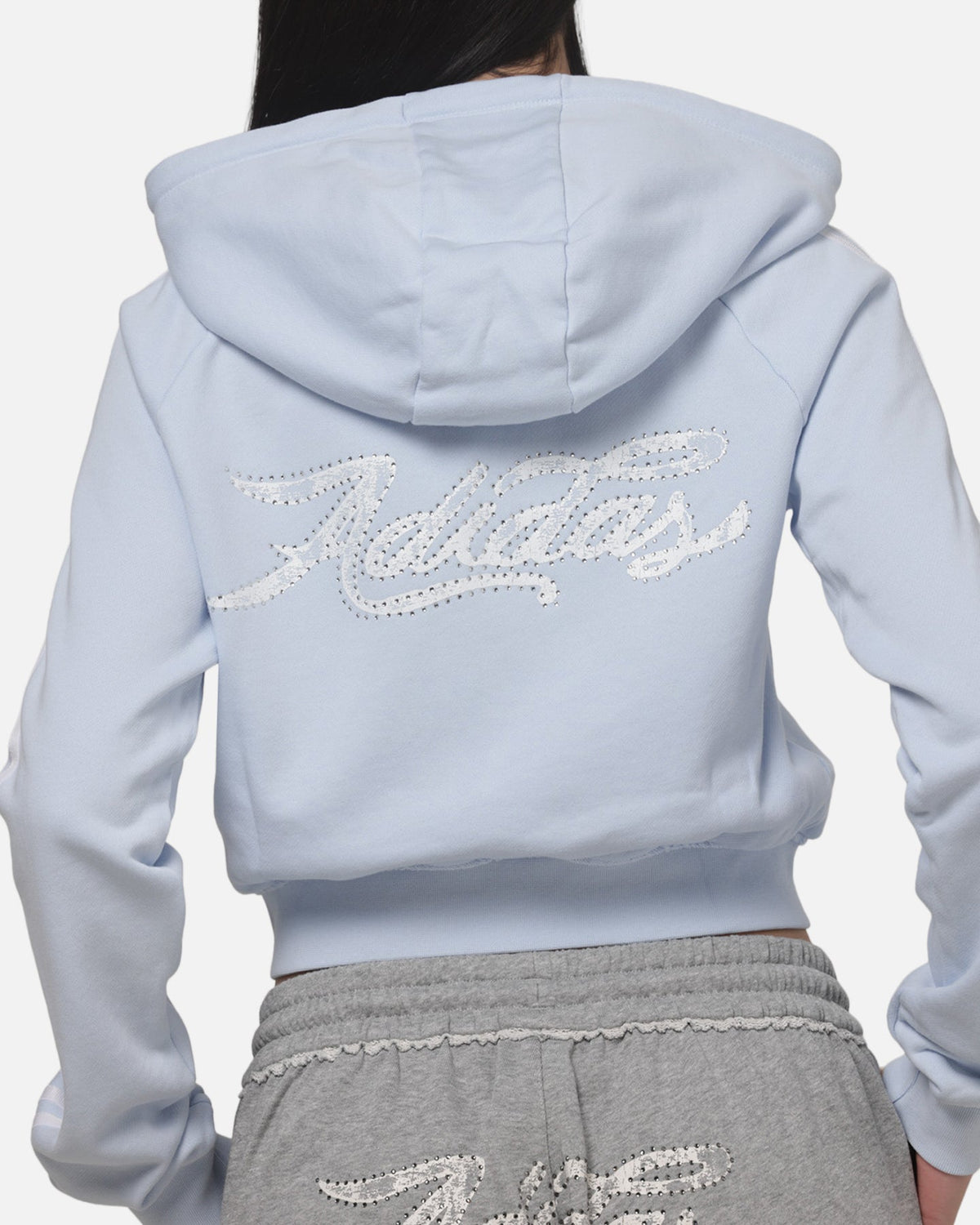 ADIDAS GFX Zip Track Top Sky