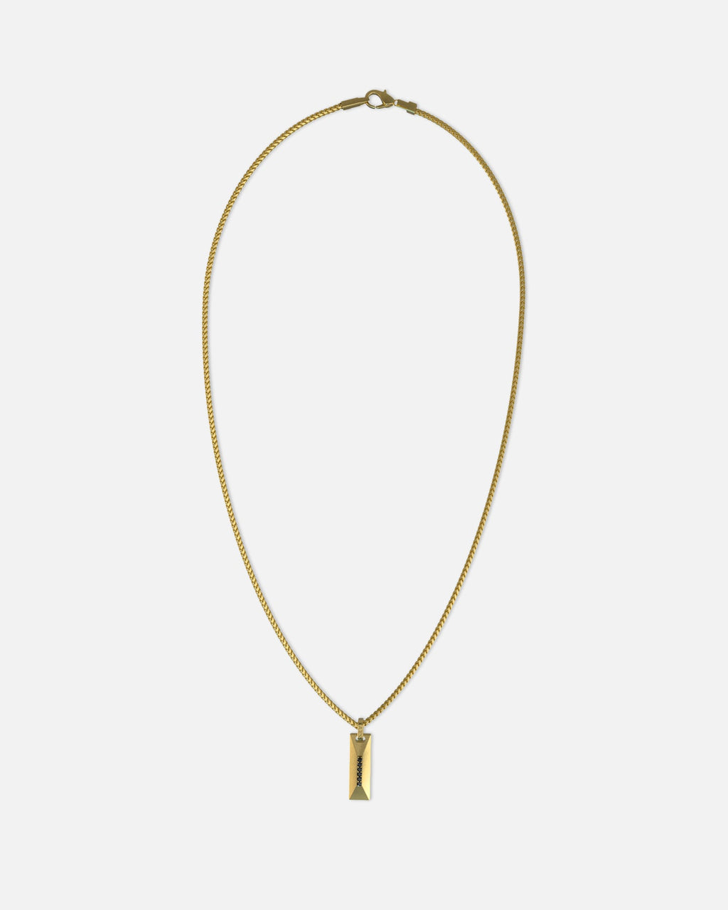 GUESS MAINLINE Guess Mainline True Spirit Crystal Tag Necklace Gold