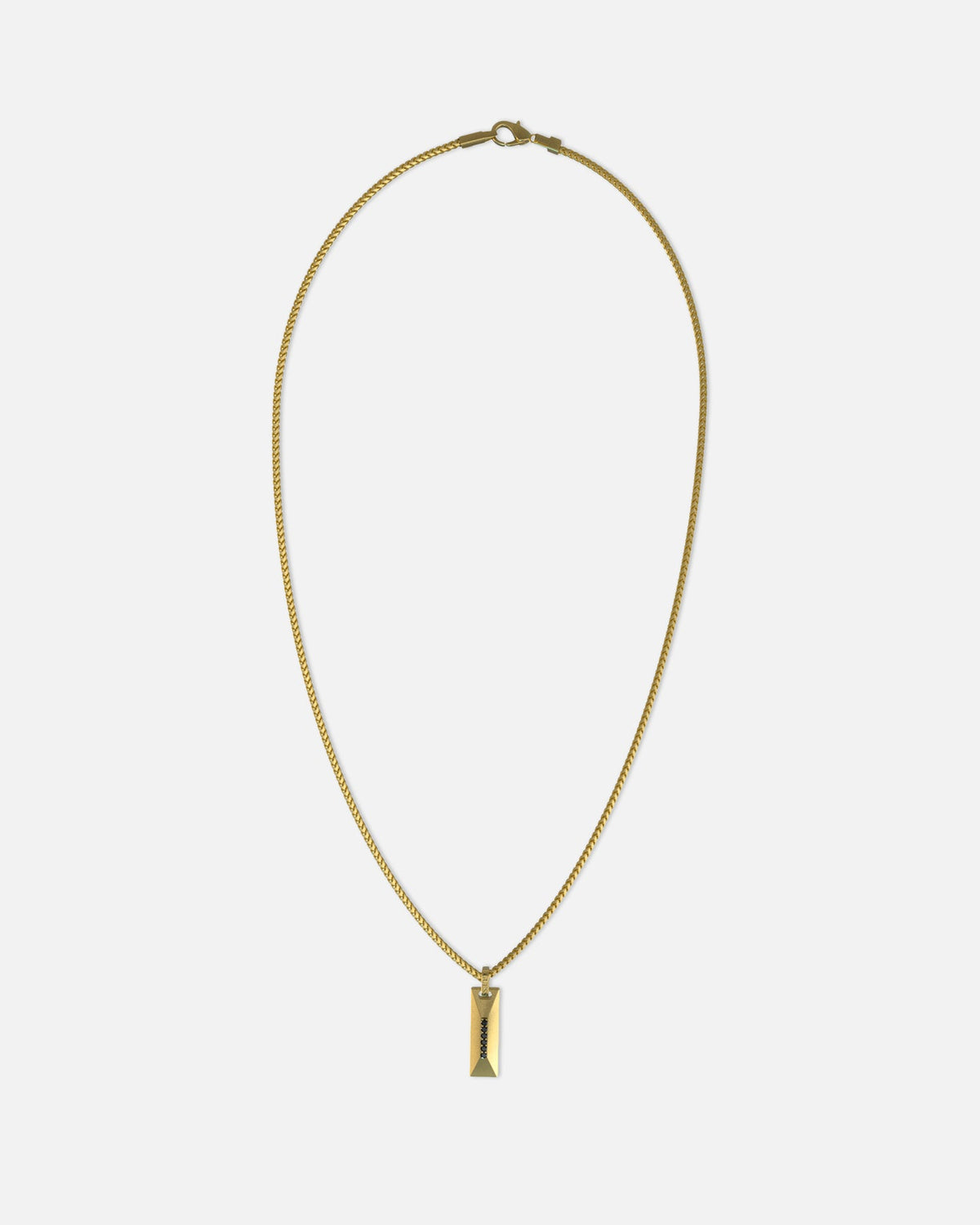 GUESS MAINLINE Guess Mainline True Spirit Crystal Tag Necklace Gold
