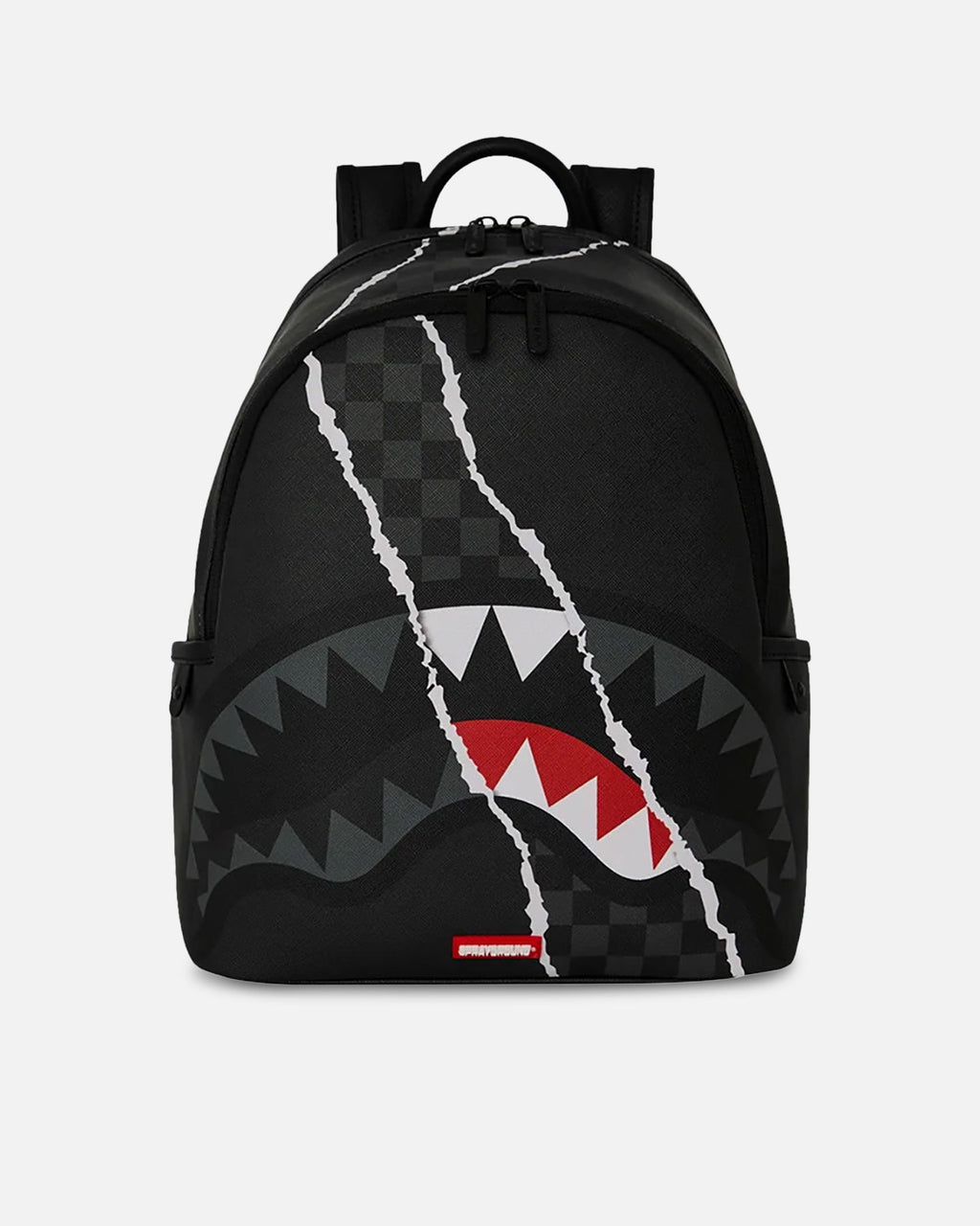 SPRAYGROUND Sprayground Centre Rip Grey Check Backpack Multi