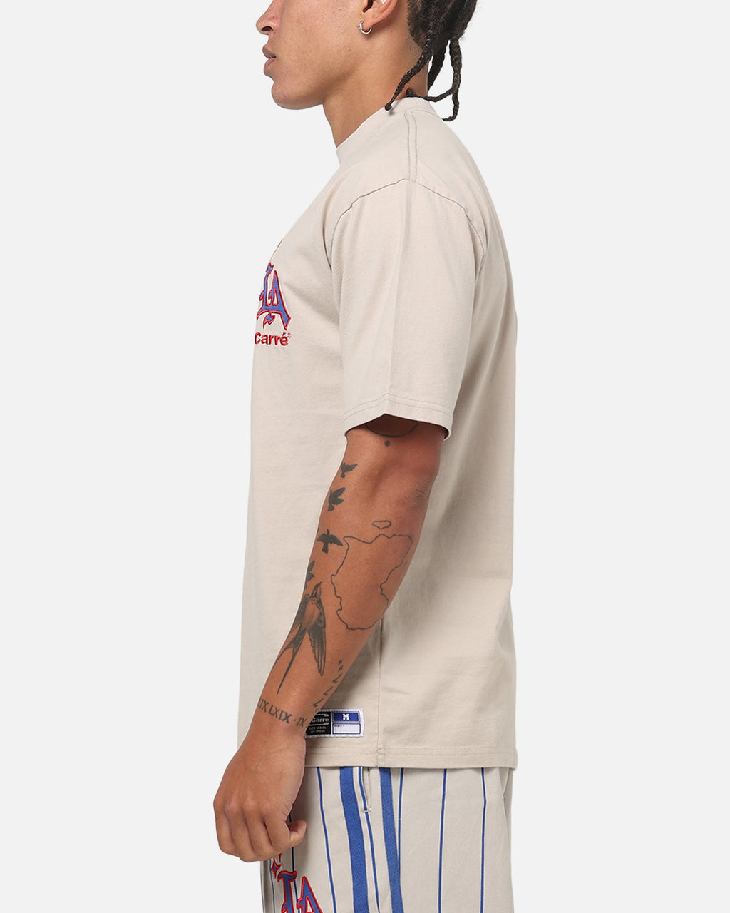CARRE Official Carre Los Angeles City Series Heavyweight T-Shirt Grey/Blue