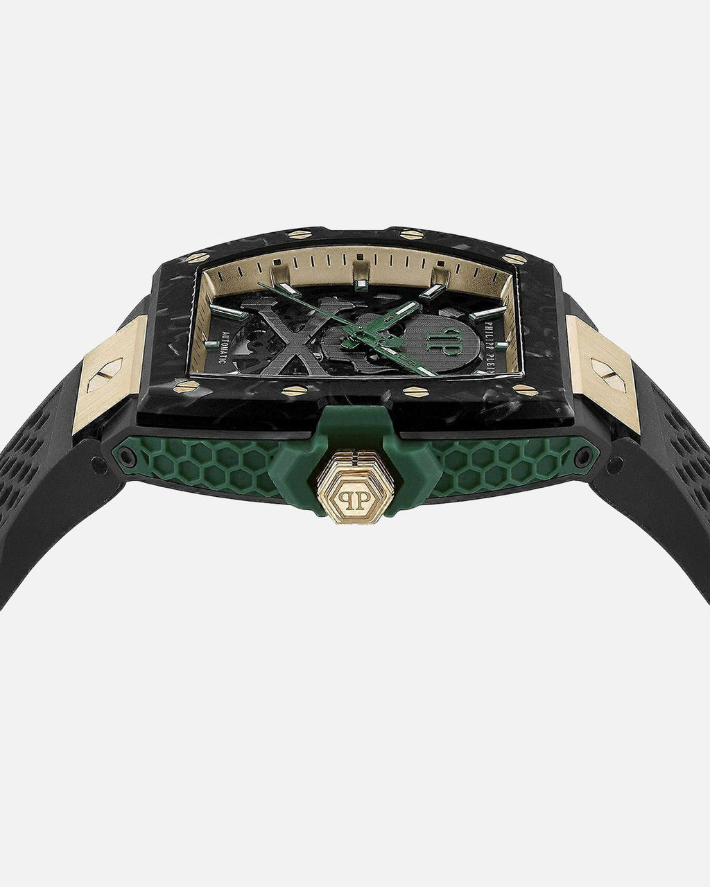 PHILIPP PLEIN Original Philipp Plein The Skeleton Auto Watch Black