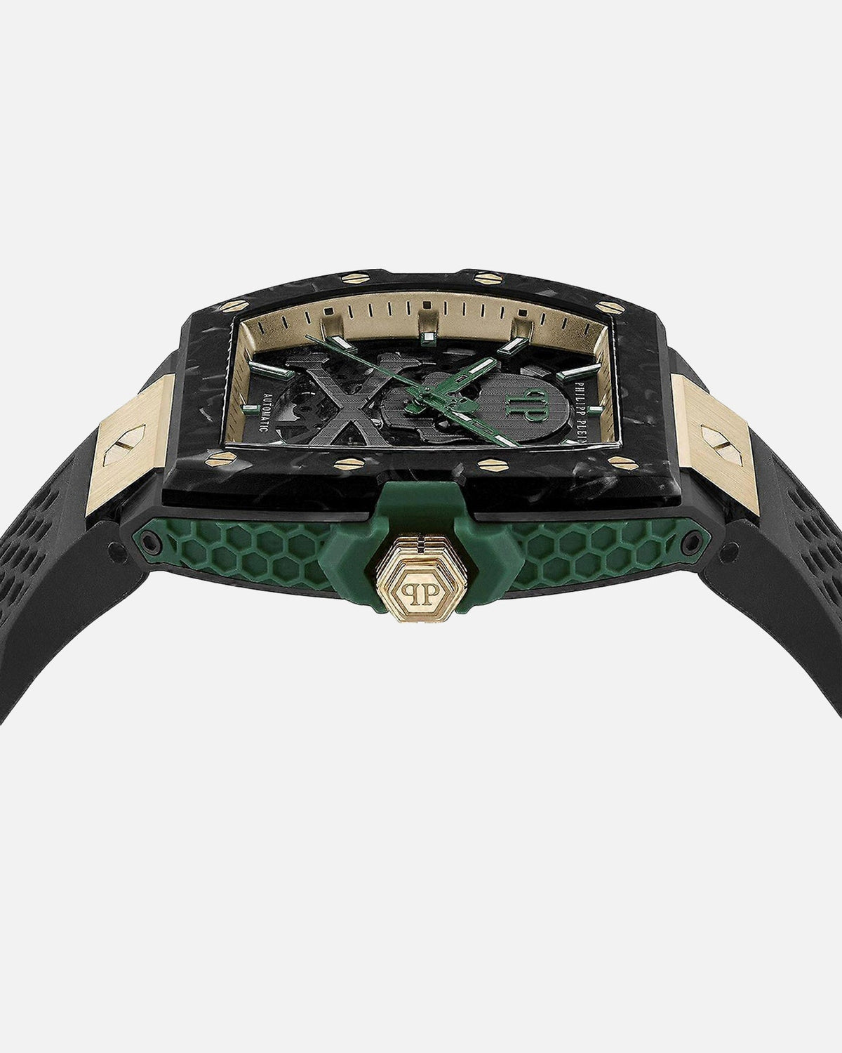 PHILIPP PLEIN Original Philipp Plein The Skeleton Auto Watch Black