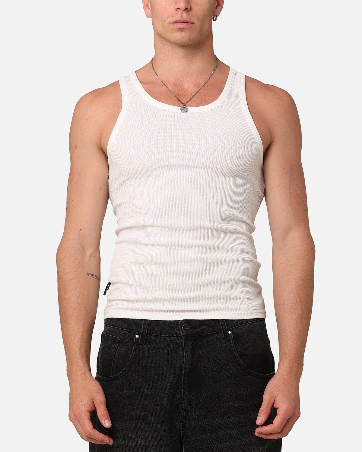 SAINT MORTA Saint Morta Rib Beater Singlet White