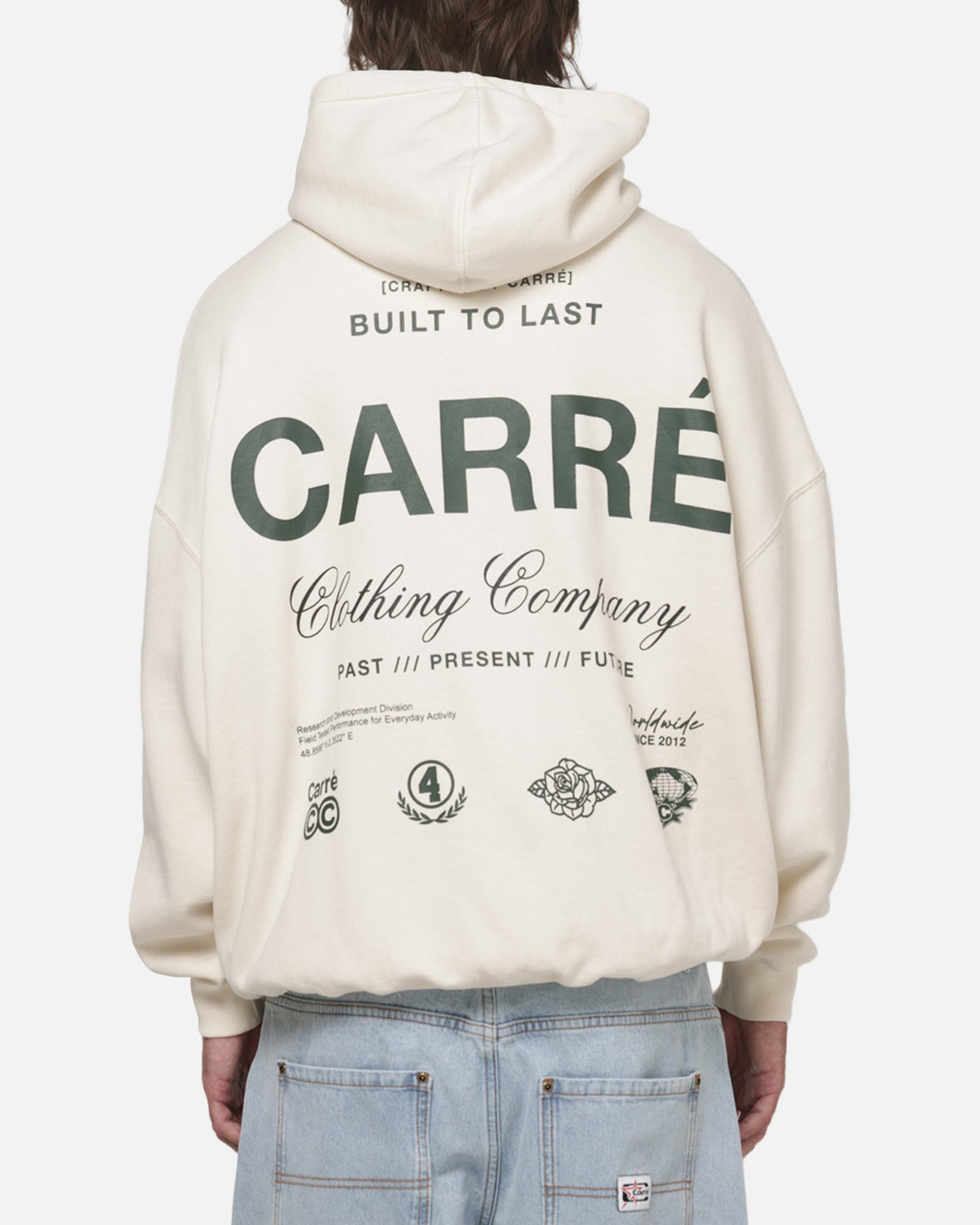 CARRE Original Carre CC 2.0 Hoodie Ecru