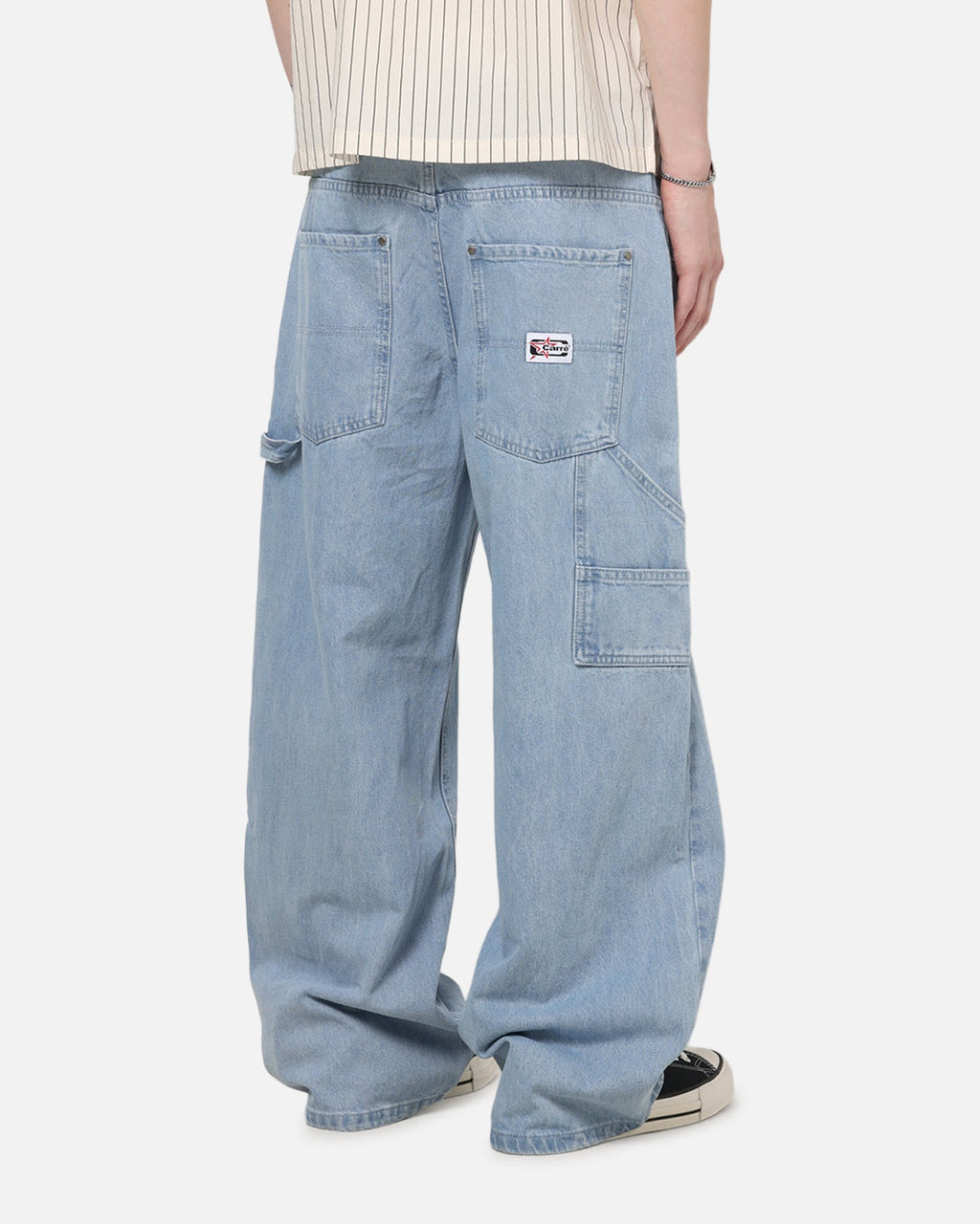 CARRE Carre Baggy Carpenter Jeans Light Blue Wash