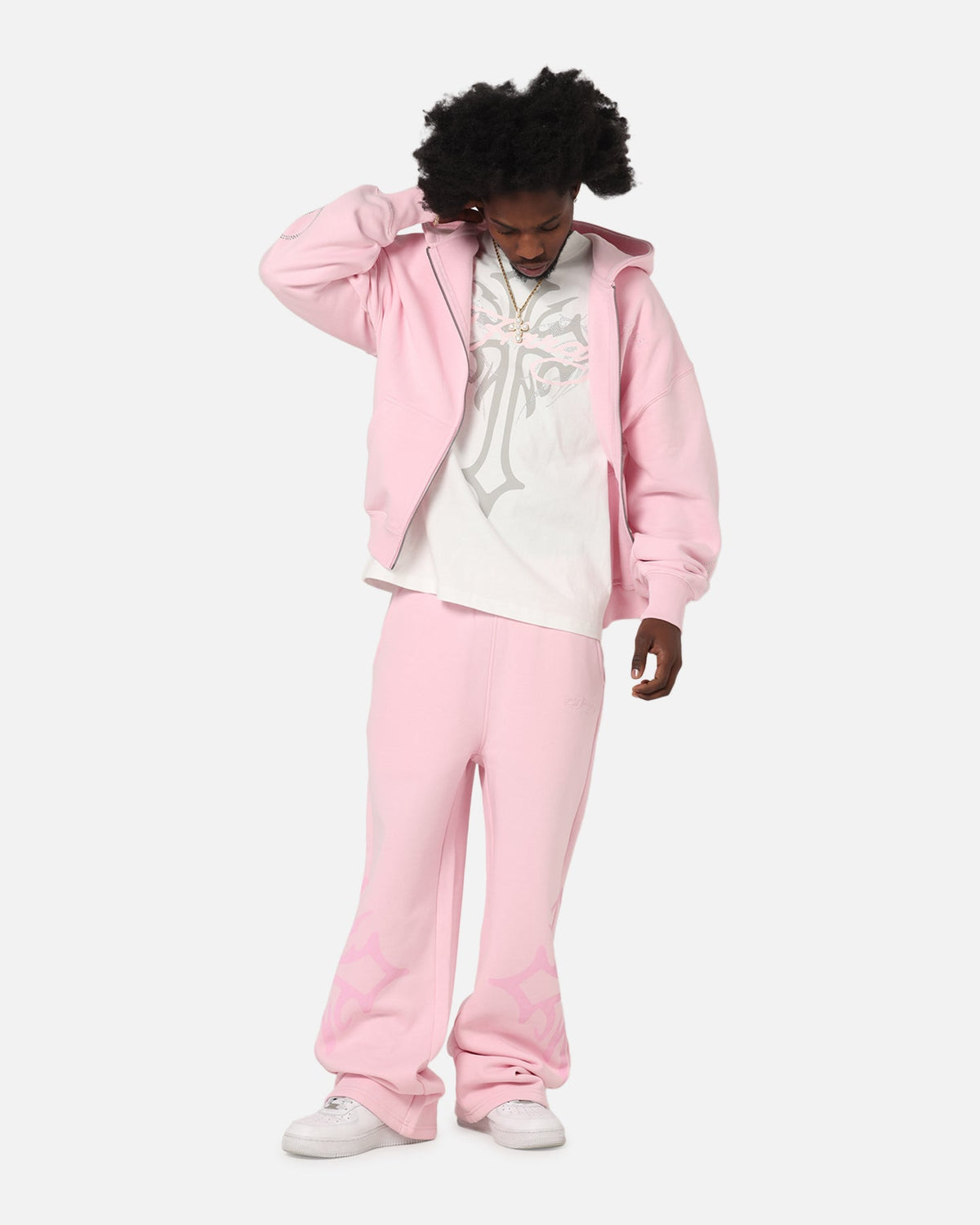 ED HARDY Ed Hardy Trinity Sweatpants Pink