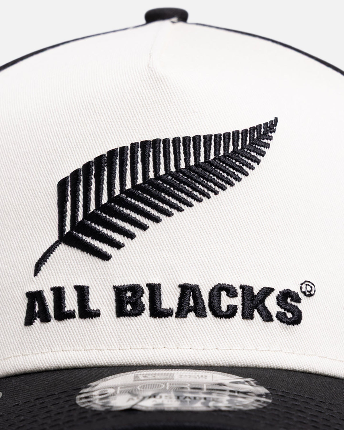 New Era New Era New Zealand All Blacks 'Two-Tone' 9FORTY A-Frame Snapback White