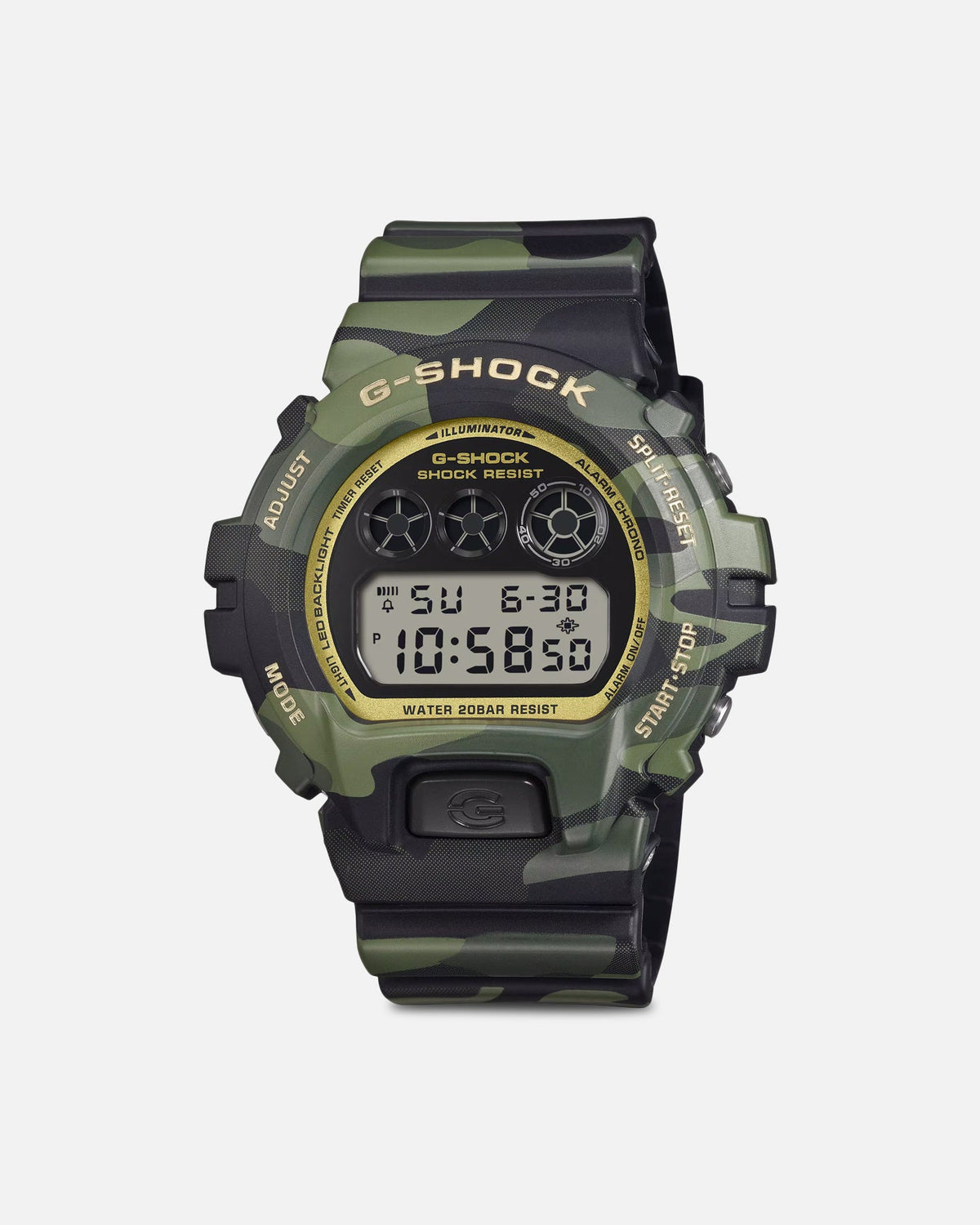 G SHOCK Classic G Shock DW-6900CMG-3DR Watch Camo