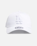 New Era Official New Era Los Angeles Dodgers 'Optic White' 9FORTY A-Frame Snapback Optic White