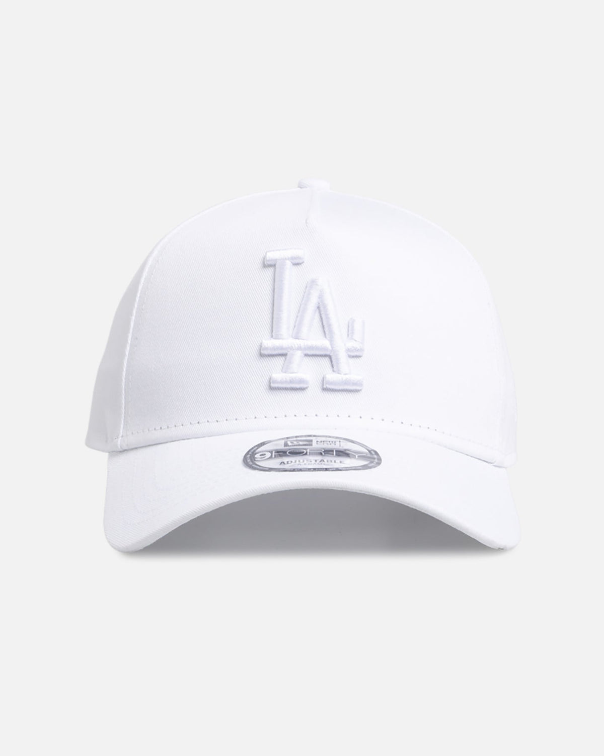 New Era Official New Era Los Angeles Dodgers 'Optic White' 9FORTY A-Frame Snapback Optic White