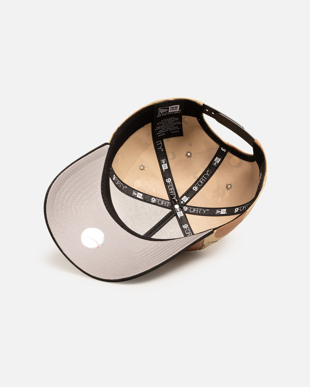 New Era Original New Era Los Angeles Dodgers 'Ghilliesuit' 9FORTY A-Frame Snapback Camo