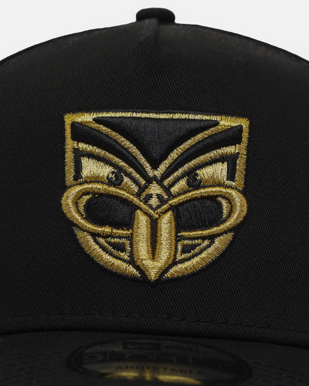 New Era New Era New Zealand Warriors 9FORTY A-Frame Snapback Black/Gold