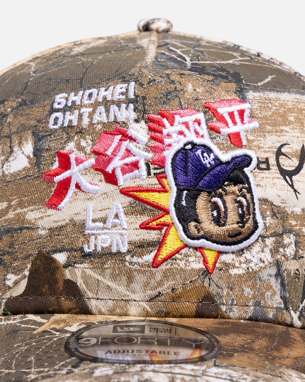 New Era New Era Los Angeles Dodgers 'Ohtani' 9FORTY A-Frame Snapback Real Tree Camo