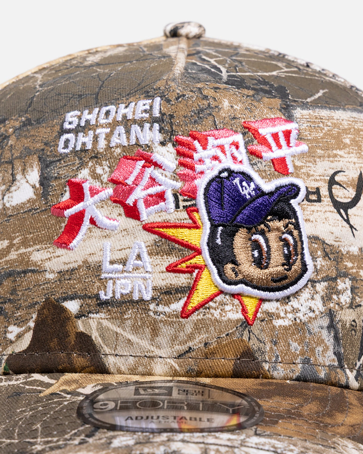 New Era New Era Los Angeles Dodgers 'Ohtani' 9FORTY A-Frame Snapback Real Tree Camo