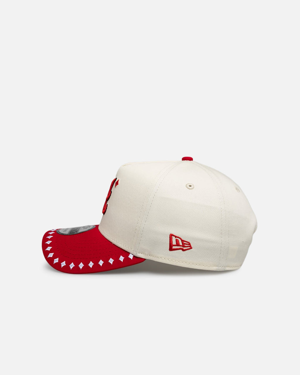 New Era New Era Atlanta Braves 'Royal Flush' 9FORTY A-Frame Snapback White/Red