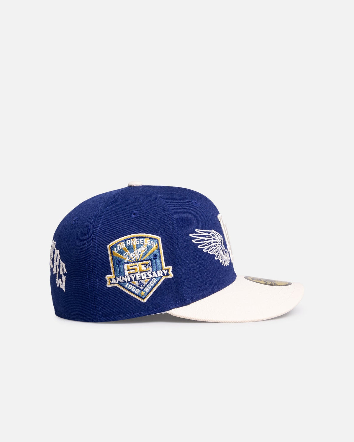 New Era Classic New Era Los Angeles Dodgers 'Team Wings' 59FIFTY Fitted Navy