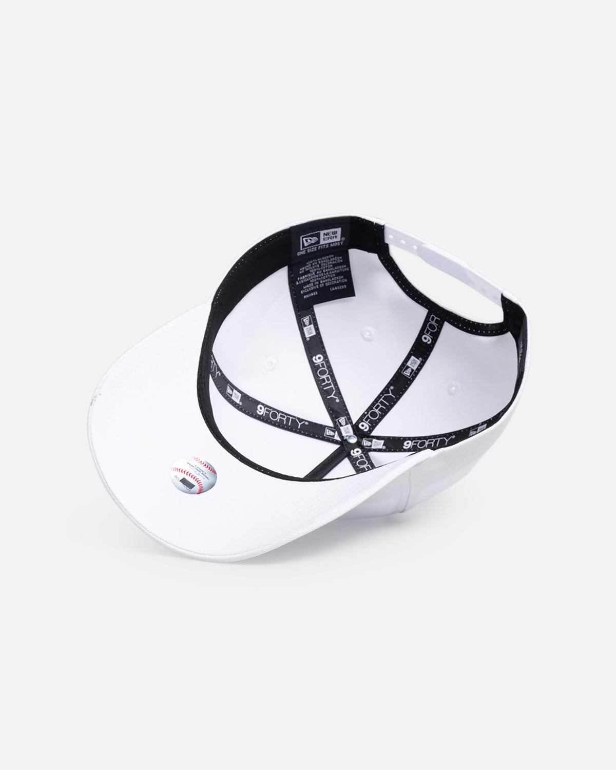 New Era Official New Era Los Angeles Dodgers 'Optic White' 9FORTY A-Frame Snapback Optic White
