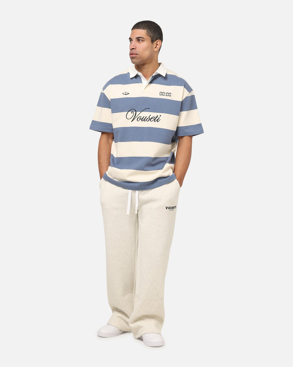 VOUSETI Premium Vouseti Post Game Polo Shirt Blue