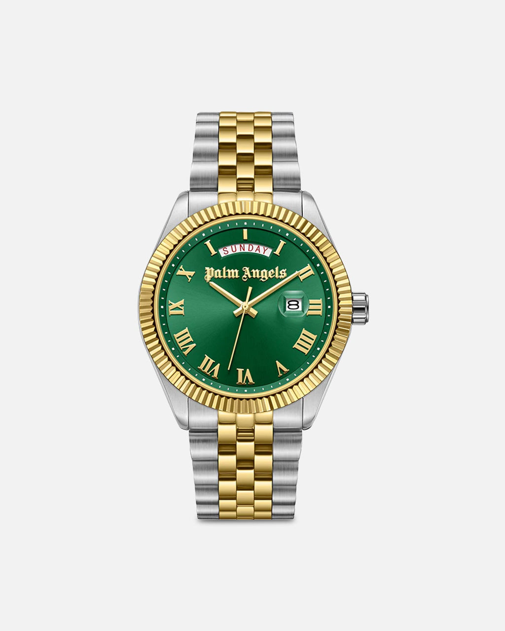 Palm Angels Palm Angels Primo Watch Silver/Gold/Green
