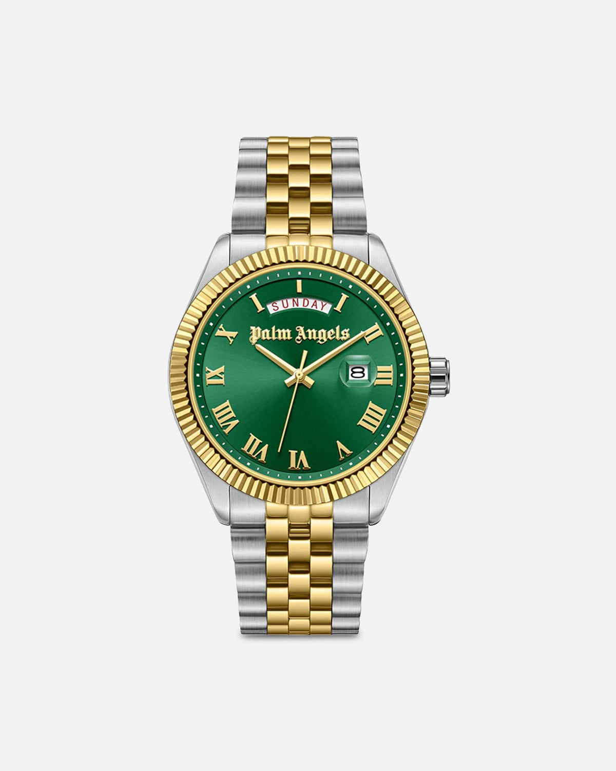 Palm Angels Palm Angels Primo Watch Silver/Gold/Green