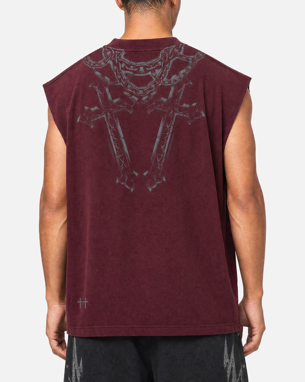 SAINT MORTA Saint Morta Renaissance Muscle T-Shirt Pigment Washed
