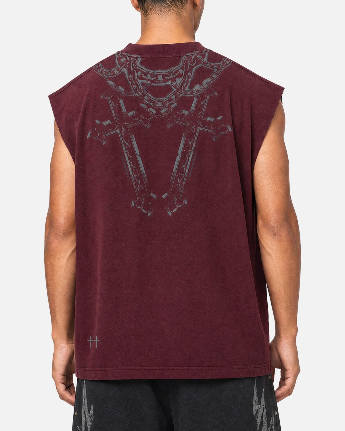 SAINT MORTA Saint Morta Renaissance Muscle T-Shirt Pigment Washed