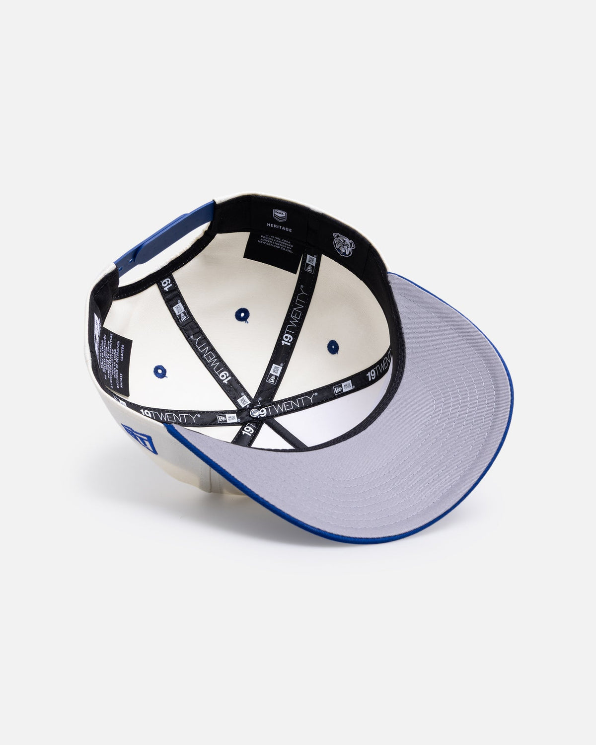 New Era New Era Canterbury-Bankstown Bulldogs 'Retro Chrome' 19TWENTY Snapback Official Team Colour