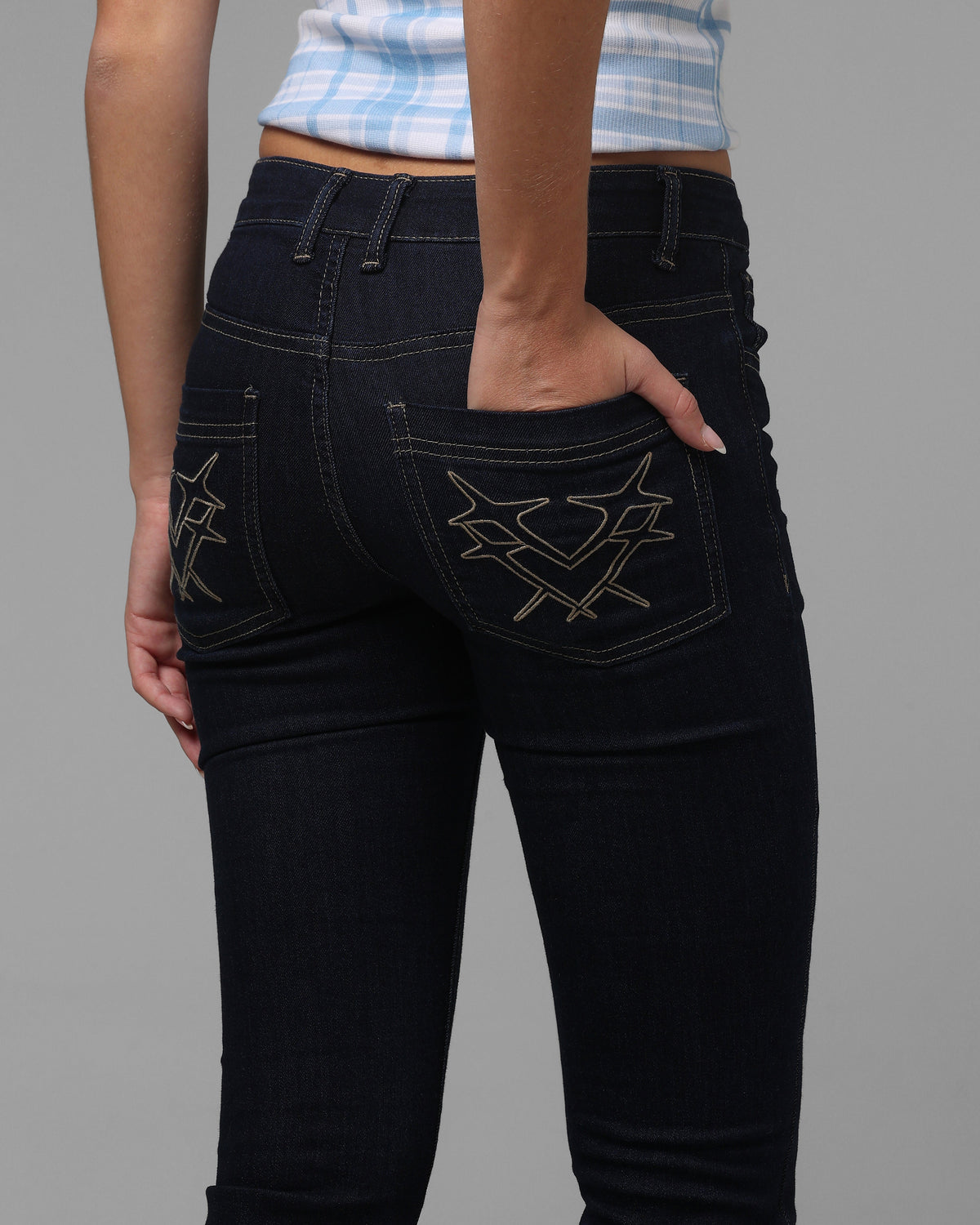 LOITER Loiter Women's Shibuya Low Rise Jeans Indigo Denim