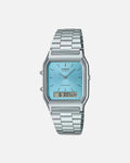 CASIO Casio AQ230A-2A1 Watch Silver/Turquoise