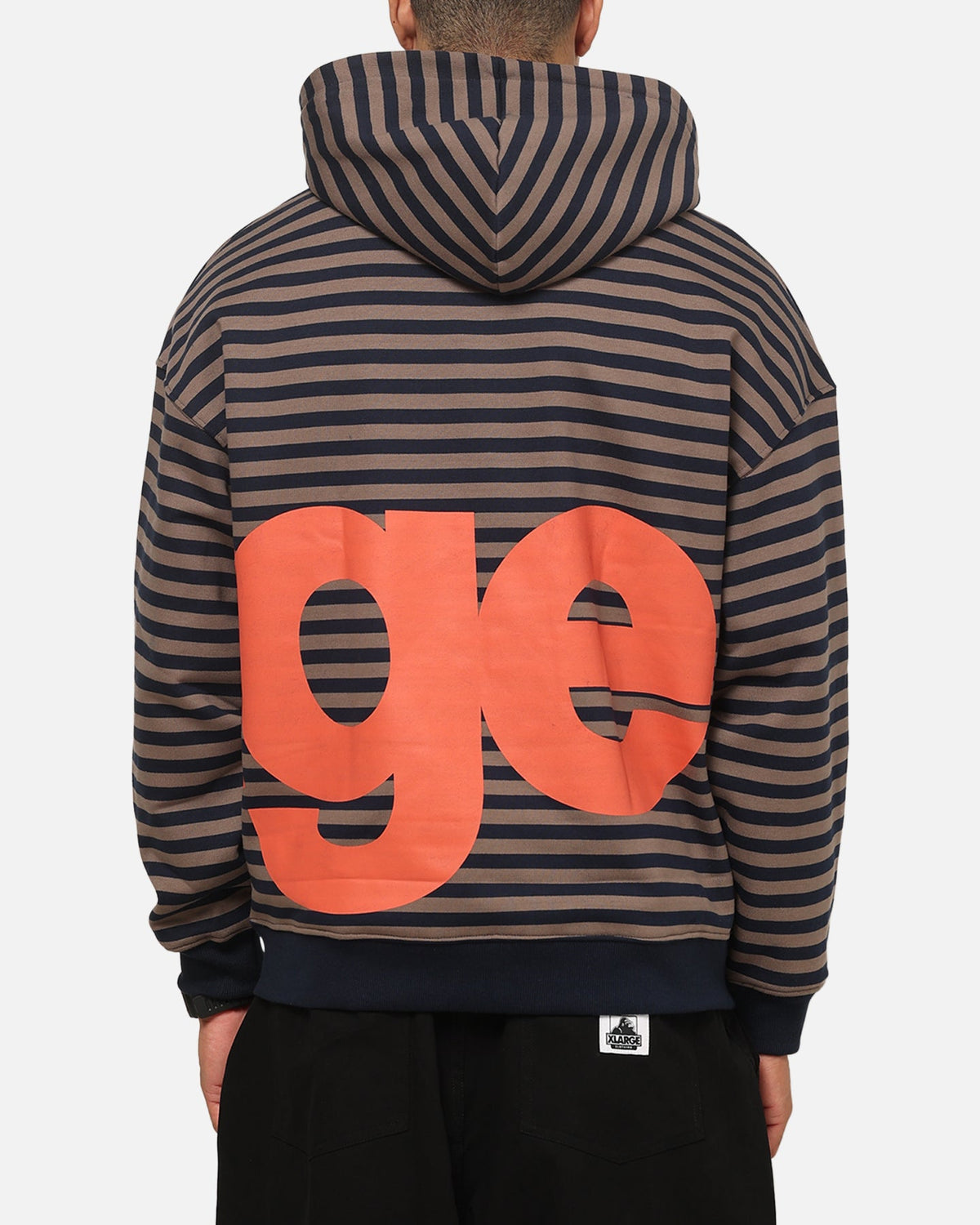 X-LARGE X-Large Mocha Captain Zip Hoodie Black