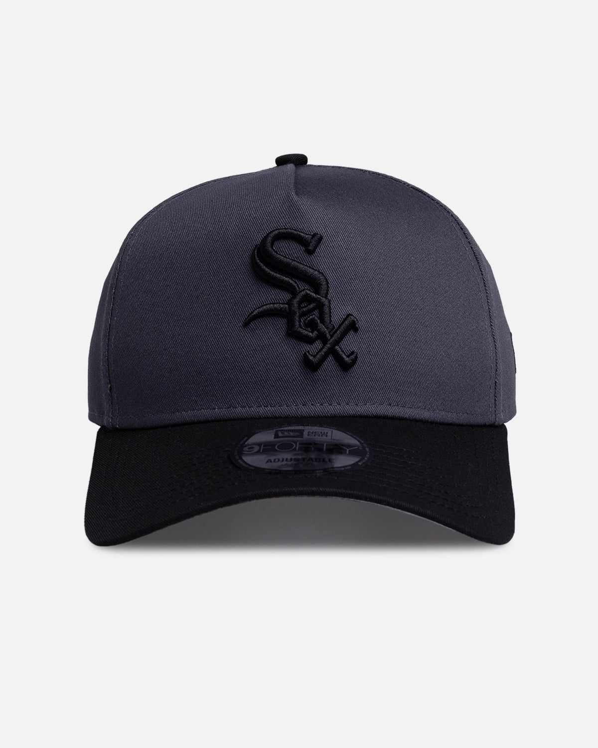 New Era New Era Chicago White Sox 'Graphite Black' 9FORTY A-Frame Snapback Black/Grey