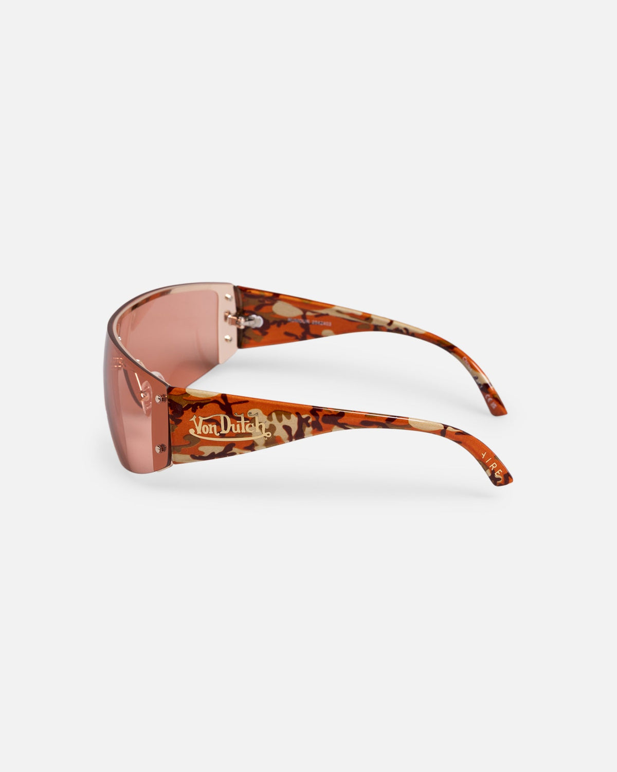 AIRE Classic Aire X Von Dutch Rumour Sunglasses Gold