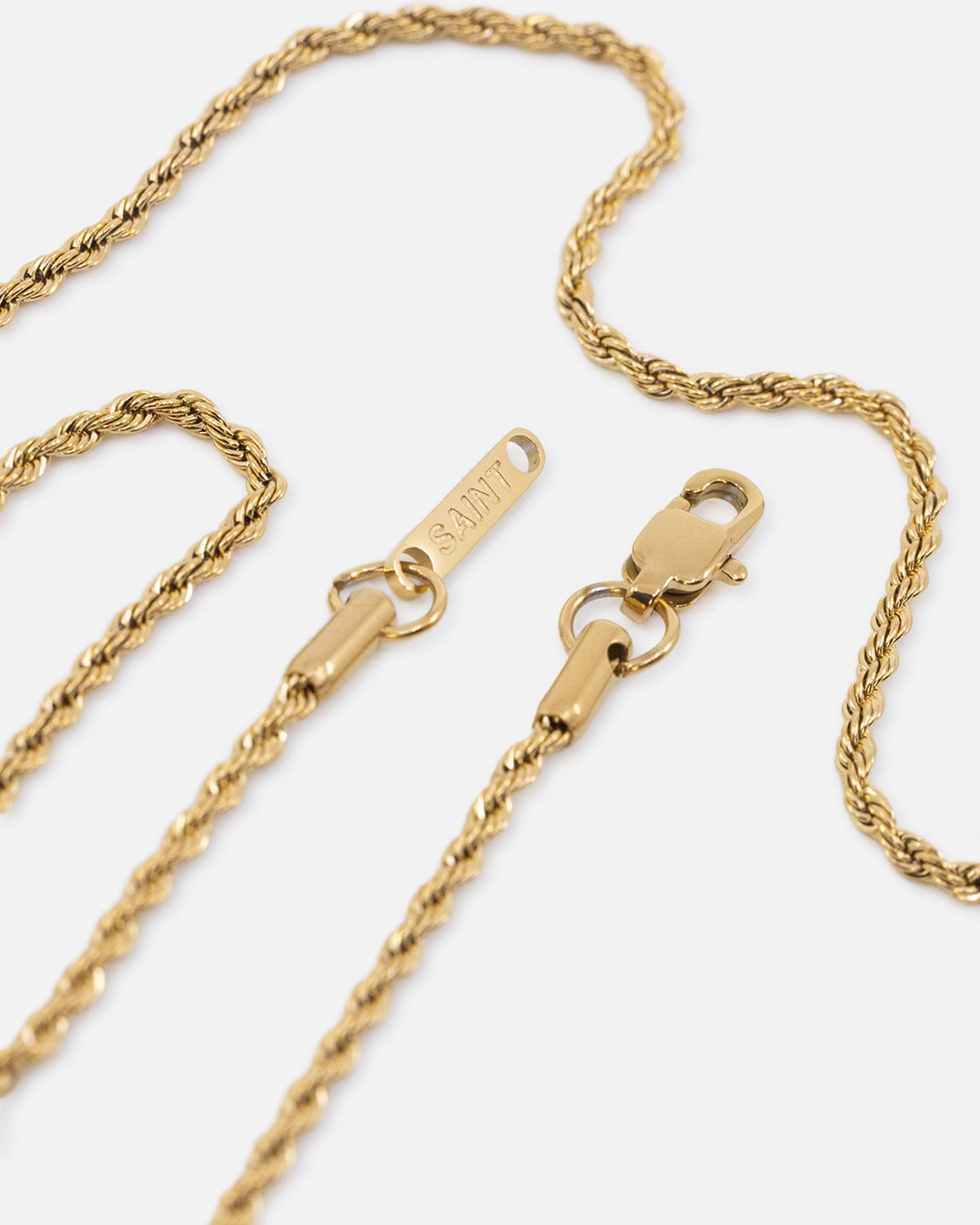 SAINT MORTA Saint Morta 2mm Rope Chain Gold