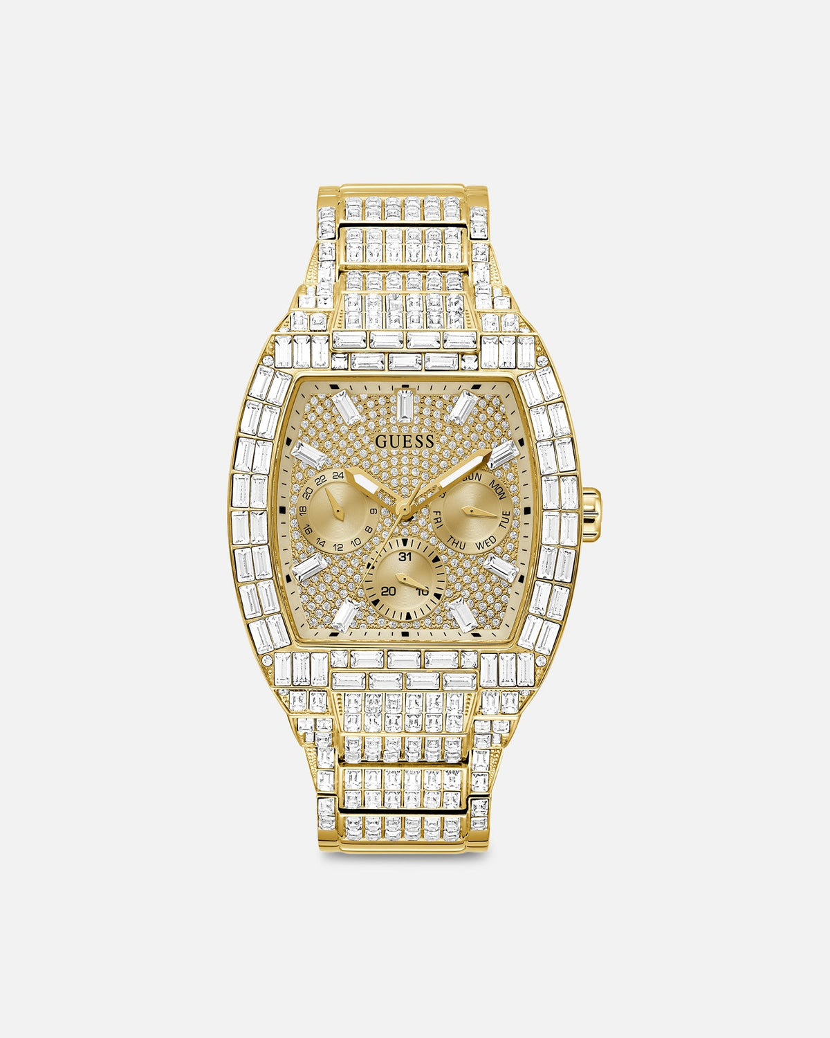 GUESS MAINLINE Official Guess Mainline Phoenix '40th Anniversary' Watch Gold/Crystal
