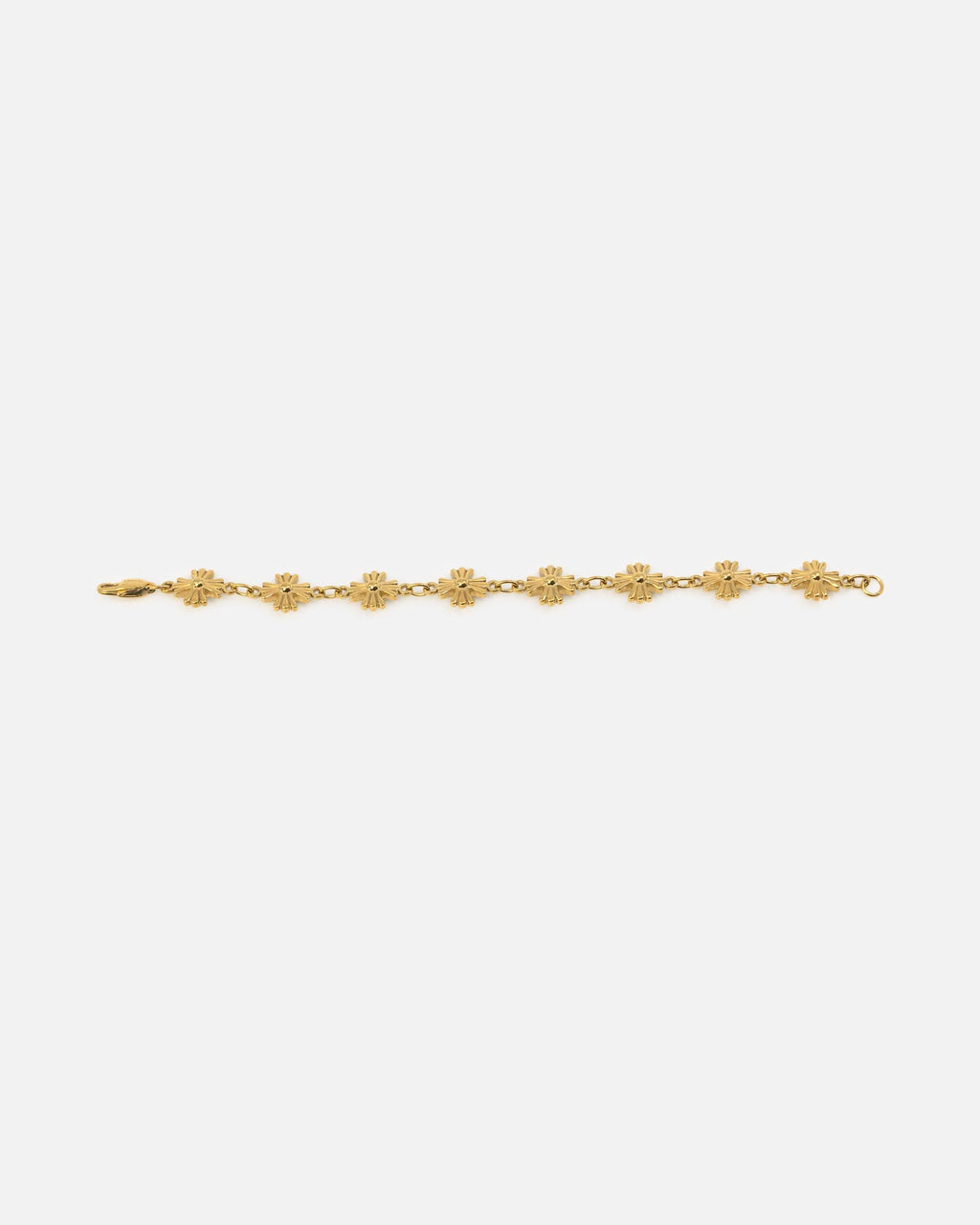 SAINT MORTA Premium Saint Morta Chrome Cross Bracelet Gold