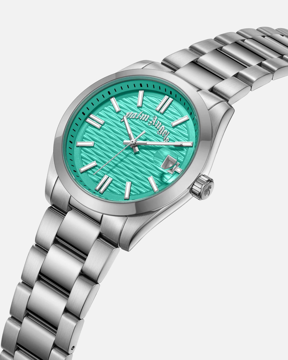 Palm Angels Official Palm Angeles Serreno Watch Silver