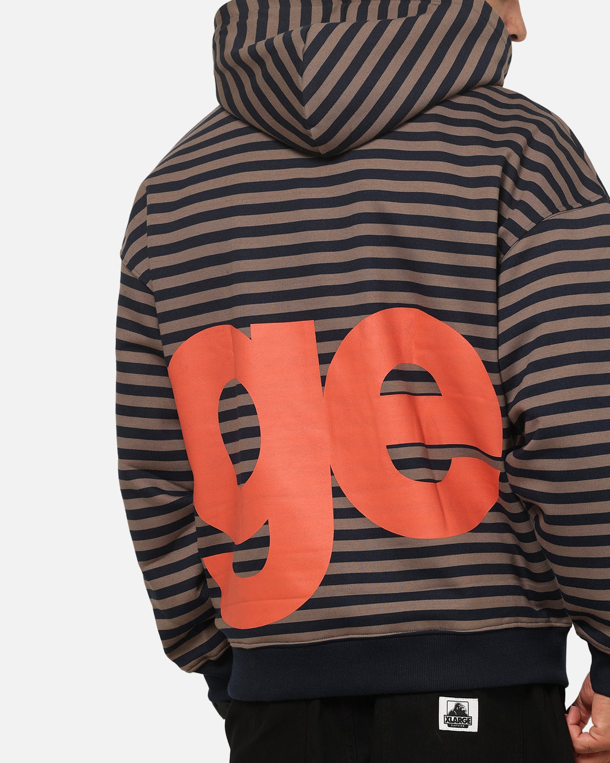 X-LARGE X-Large Mocha Captain Zip Hoodie Black