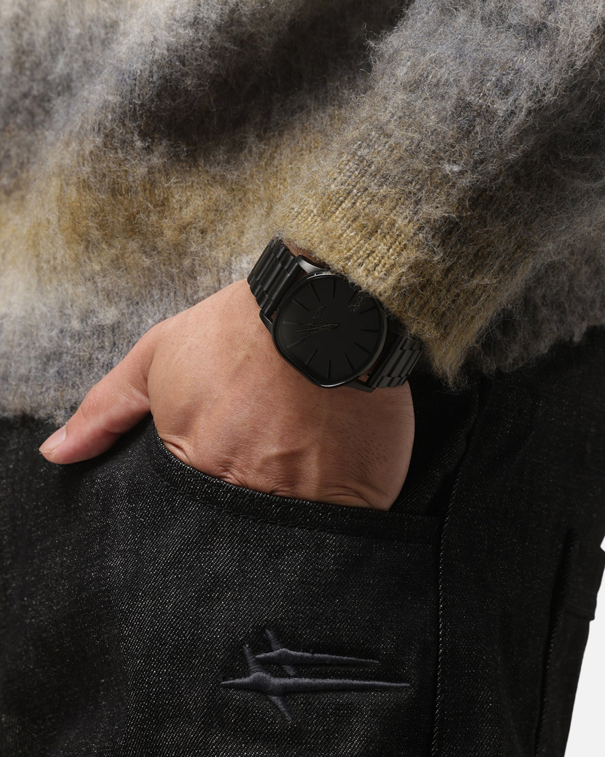 NIXON Nixon Sentry Wobble Watch All Black