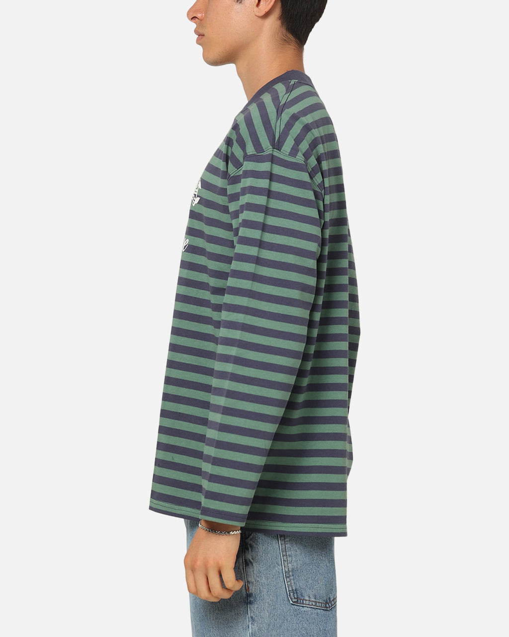 CARRE Carre Collective Stripe Long Sleeve T-Shirt Navy Stripe