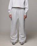 AMERICAN THRIFT Premium American Thrift Women's Straight Leg Trackpants Grey Heather