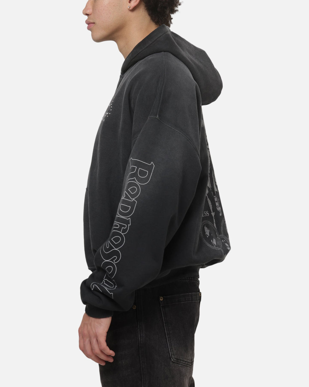 REPRESENT Official Represent Beach Boys Endless Summer Hoodie Stained Black
